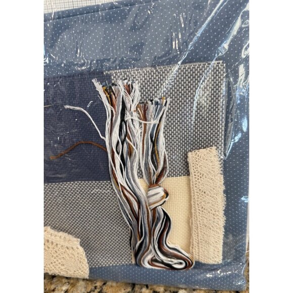 Dale Burdett Apron Country Cross Stitch Kit 1985 Vintage Country Geese CK20 - Picture 5 of 6